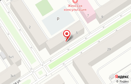 Городское такси в Центральном районе на карте