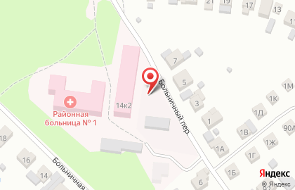 Клинико-диагностическая лаборатория Районная больница №1 на Советской улице на карте