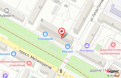 Торговая компания Милый Дом в Краснооктябрьском районе на карте