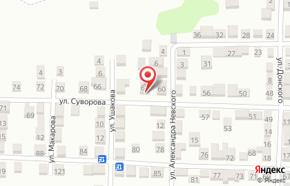 Гастроном Весна на улице Суворова на карте