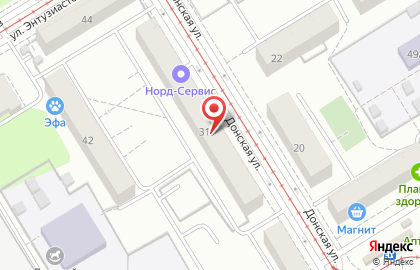 Торгово-сервисный центр Норд-Сервис в Орджоникидзевском районе на карте