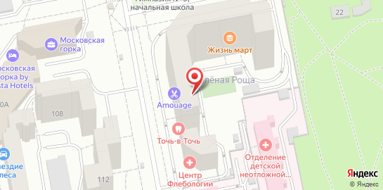 Центр Флебологии на улице Шейнкмана на карте