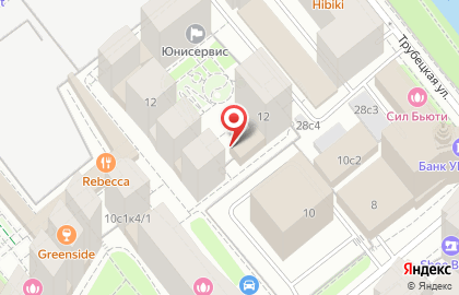 Агентство элитной недвижимости ЛюксДом на Фрунзенской на карте