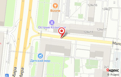 Корал на карте