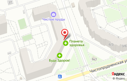 Аптека Планета Здоровья на Мостовицкой улице, 5 на карте