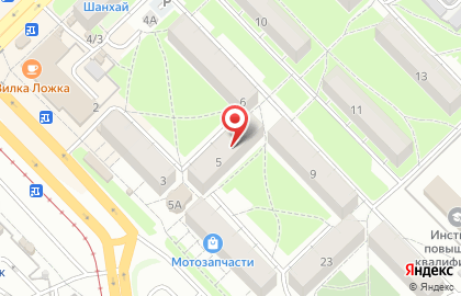 Продуктовый магазин в Новокузнецке на карте