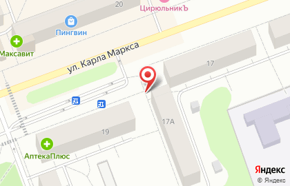 Магазин Фирменный хлеб на улице Карла Маркса в Северодвинске на карте