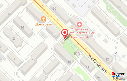 Фирменная торговая сеть Белоречье на улице Гагарина, 55а на карте