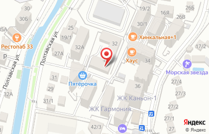 Транспортная компания в Сочи на карте