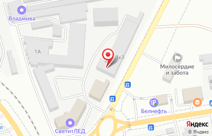 Транспортная компания в Белгороде на карте