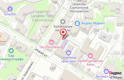 Старт Телеком-Поволжский на улице Короленко на карте