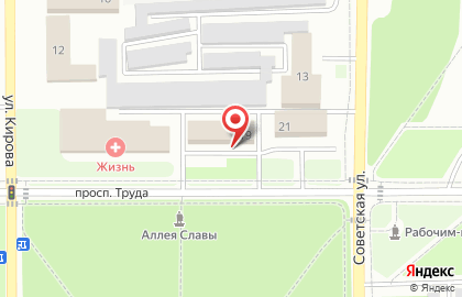 Мастерская в Тамбове на карте