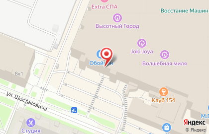 Магазин обоев Обойкин в Санкт-Петербурге на карте