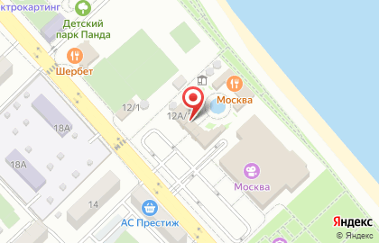 Ресторан Москва в Каспийске на карте