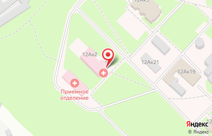 Областная психоневрологическая больница №1 Физиотерапевтическое отделение в Нижнем Новгороде на карте