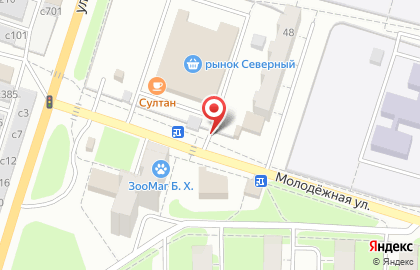 Магазин и киоск Колос на улице Богдана Хмельницкого на карте