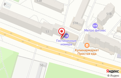 Парикмахерская Тюльпан на улице Лебедева на карте