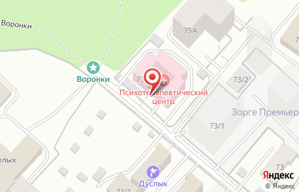 Республиканский клинический психотерапевтический центр Министерства здравоохранения Республики Башкортостан в Уфе на карте