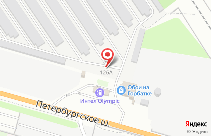 Автокооператив Заволжского района на Петербургском шоссе на карте