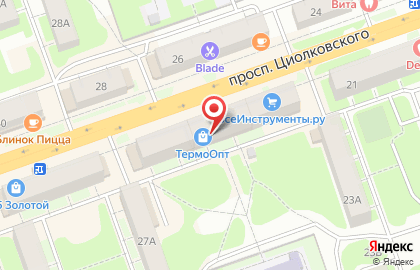 Лето Банк на проспекте Циолковского на карте