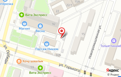 Два Колеса на улице Горького на карте