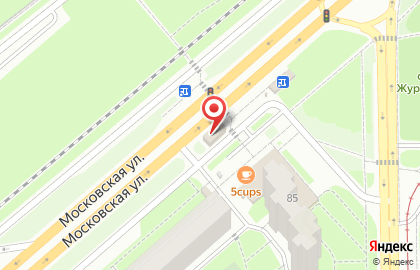 Триколор на Московской улице на карте