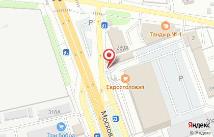 Магазин морепродуктов на Московской улице на карте