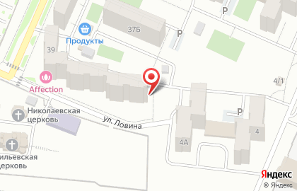 Продуктовый магазин в Челябинске на карте