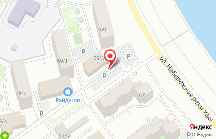 Союз автопредпринимателей Республики Башкортостан в Октябрьском районе на карте