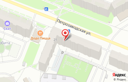 Мастер Оптик на Петрозаводской улице на карте