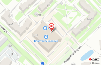Ресторан-клуб Sky View на Полковой улице на карте
