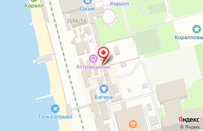 Магазин Дары Юга в Адлерском районе на карте