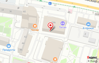 Пресса на Московском проспекте на карте