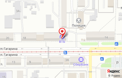 Банкомат в Кемерово на карте