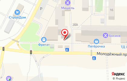 Магазин Мясное раздолье в Жигулёвске на карте