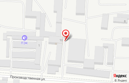 Компания Альметьевские перевозчики на Производственной улице на карте