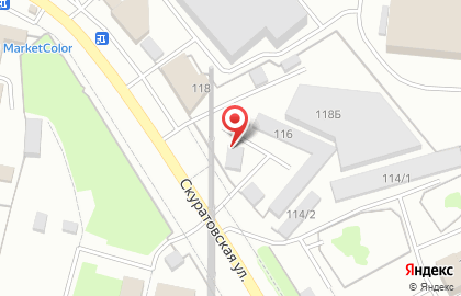 Служба приема металлолома Скрэпмаркет на Скуратовской улице на карте