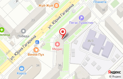 Центр коррекции осанки и стоп Кинезик на карте