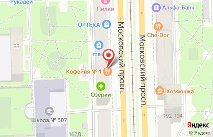 Магазин для парикмахеров ЕвропаПроф на Московском проспекте на карте