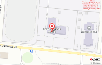 Хохряковская средняя общеобразовательная школа на карте