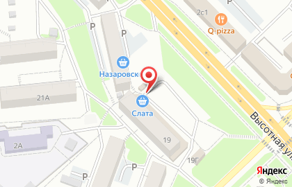 Магазин цветов Усадьба в Октябрьском районе на карте