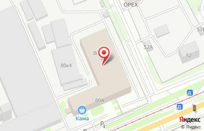 Оптово-розничная компания Август в Автозаводском районе на карте