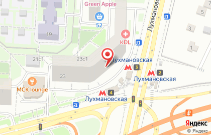 Супермаркет здорового питания ВкусВилл на улице Дмитриевского на карте