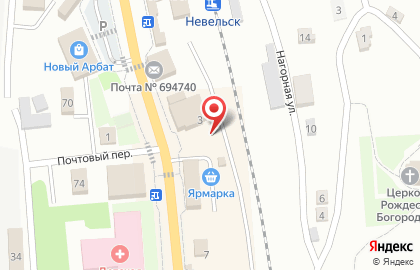 Фруктовая лавка в Южно-Сахалинске на карте