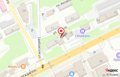 Магазин Крепмаркет в Правобережном районе на карте