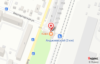Продуктовый магазин в Ставрополе на карте