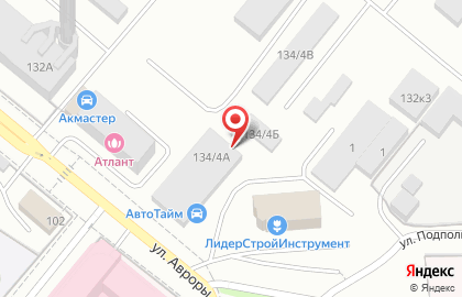 Автомойка АВТОБЛЕСК на улице Менделеева на карте
