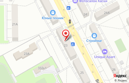 Универсам Бегемаг на Волгоградской улице на карте
