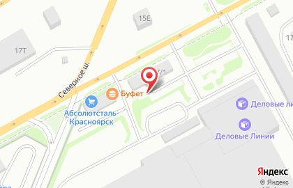 Буфет в Красноярске на карте