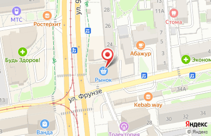 Кафе-кондитерская Пани Ева в Ленинградском районе на карте
